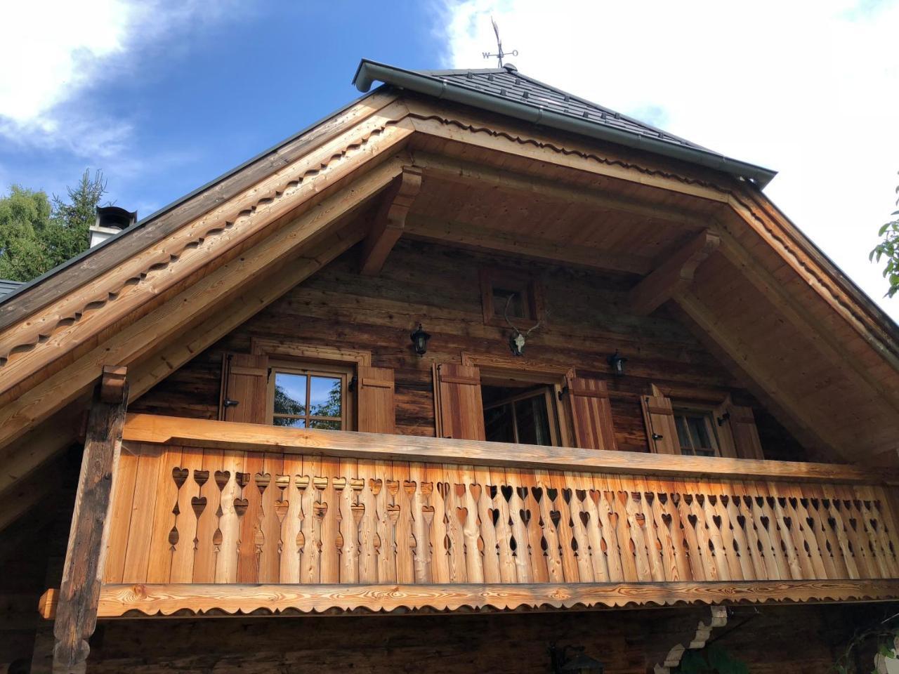 Vila Waldheimathuette Sankt Kathrein am Hauenstein Exteriér fotografie