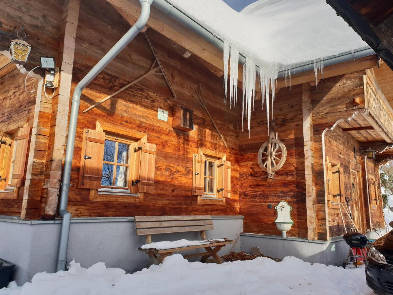 Vila Waldheimathuette Sankt Kathrein am Hauenstein Exteriér fotografie