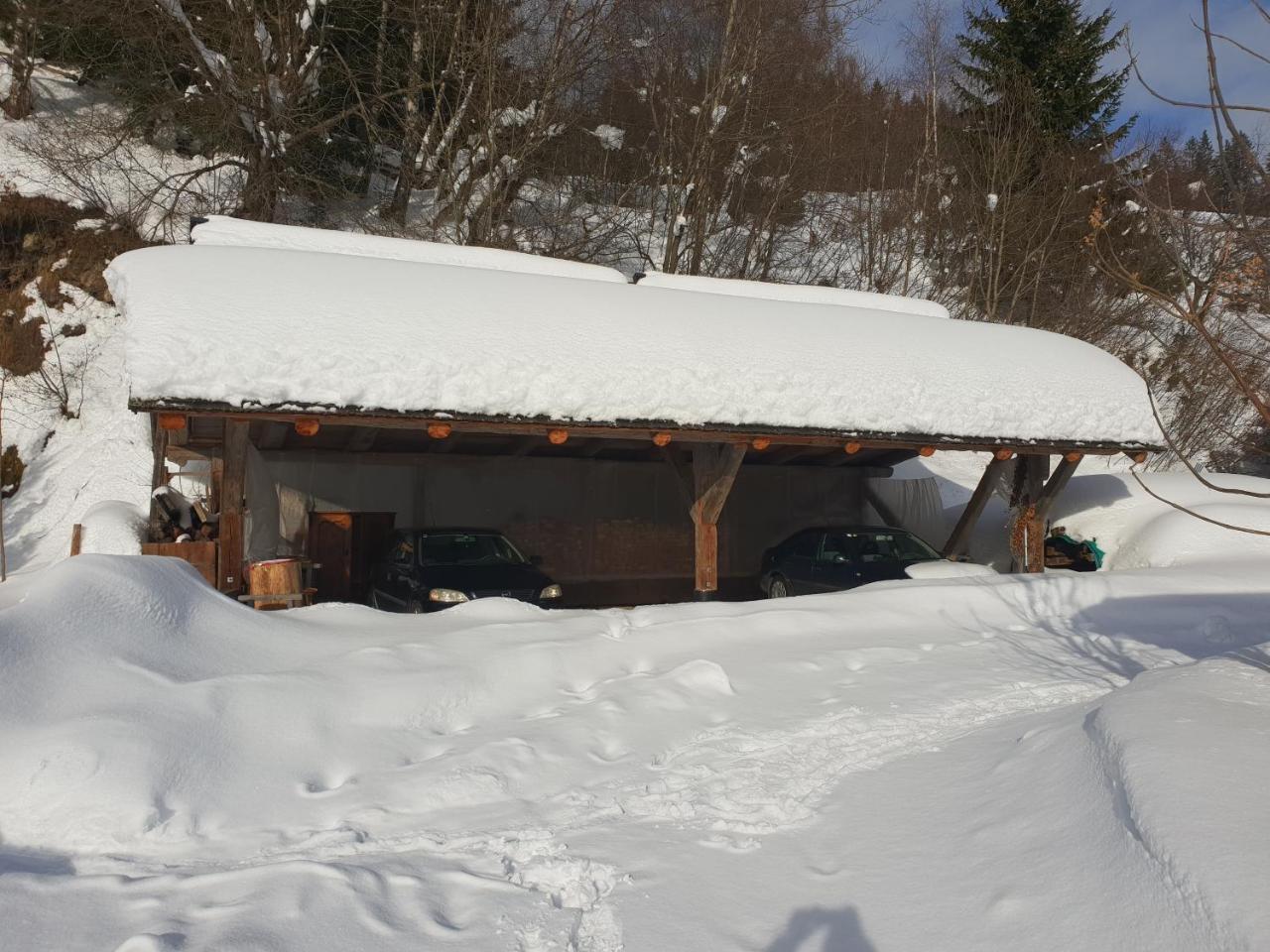 Vila Waldheimathuette Sankt Kathrein am Hauenstein Exteriér fotografie