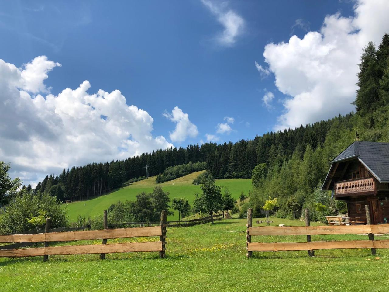 Vila Waldheimathuette Sankt Kathrein am Hauenstein Exteriér fotografie