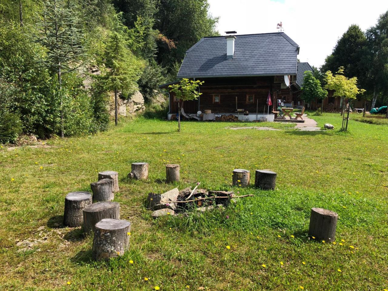 Vila Waldheimathuette Sankt Kathrein am Hauenstein Exteriér fotografie