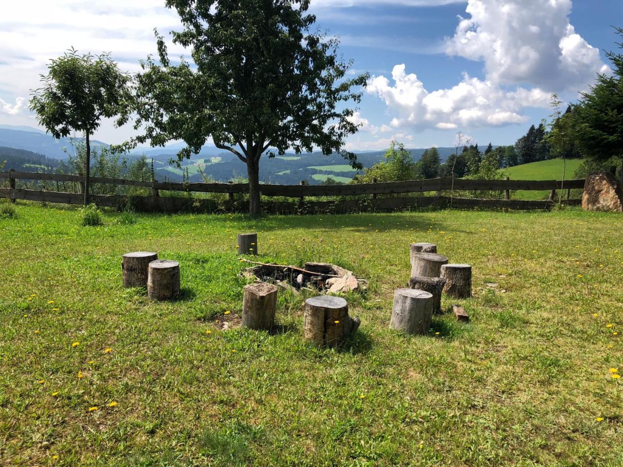 Vila Waldheimathuette Sankt Kathrein am Hauenstein Exteriér fotografie