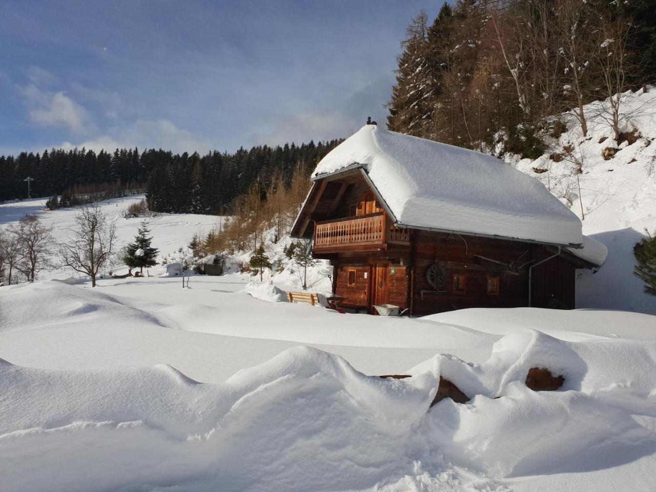 Vila Waldheimathuette Sankt Kathrein am Hauenstein Exteriér fotografie