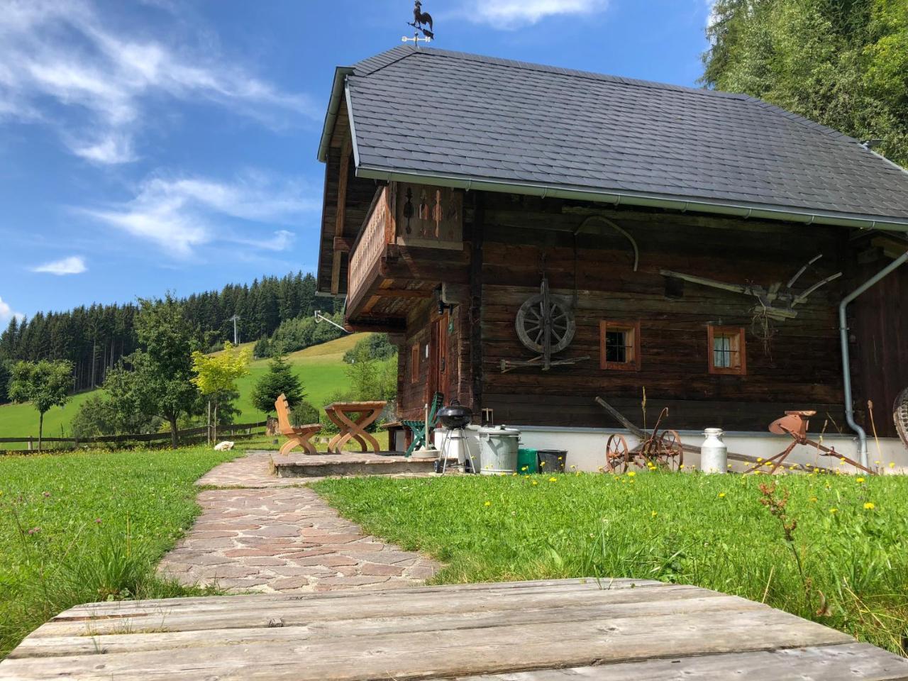 Vila Waldheimathuette Sankt Kathrein am Hauenstein Exteriér fotografie